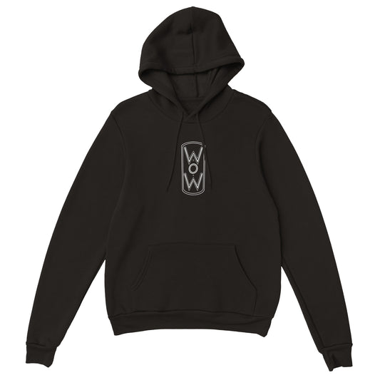 Black WOW Classic Hoodie