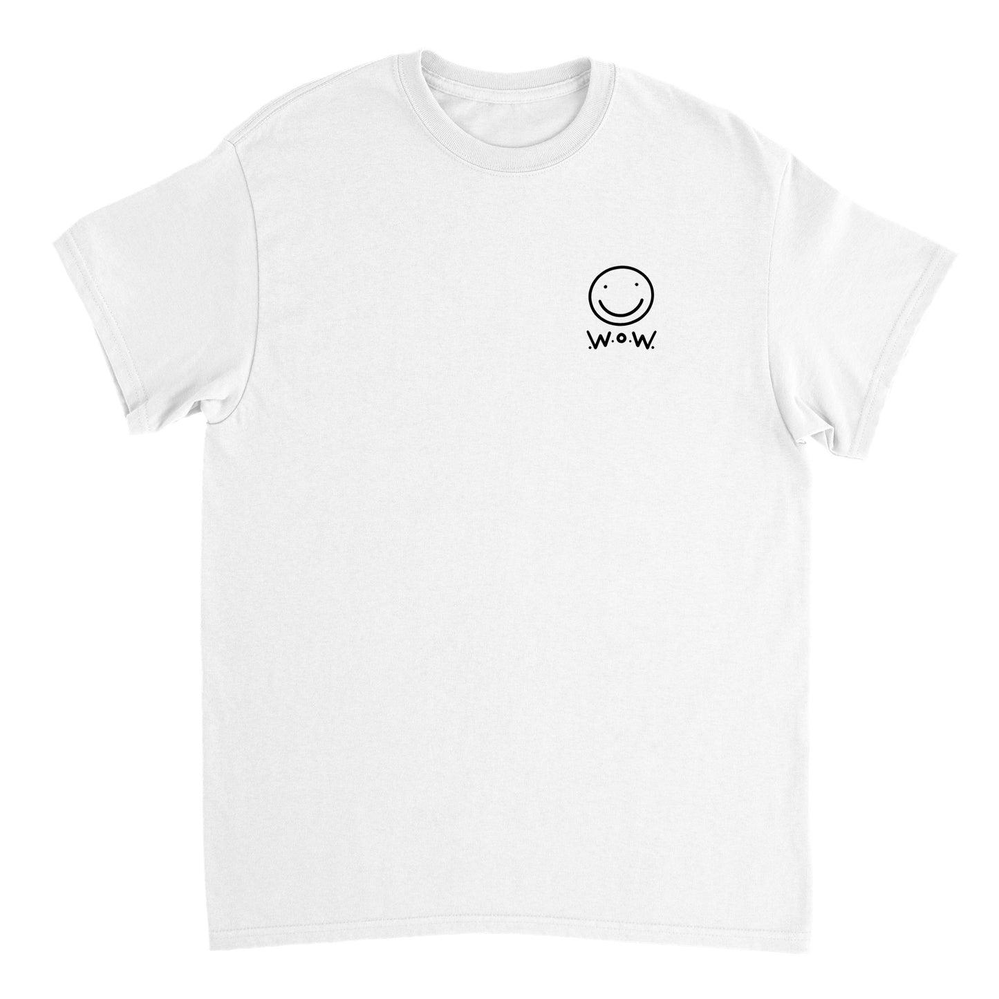 Smiley White Crewneck T-shirt