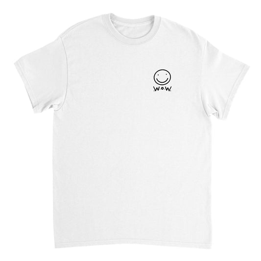 Smiley White Crewneck T-shirt